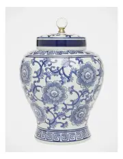[Heritage] Hand-painted Large Ginger Jar 22.5x34cm