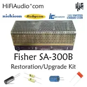 Fisher SA300B amp amplifier restoration recap repair service rebuild kit