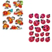 Herma Ladybirds Magic Sticker - Googly Eyes