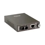 D-Link 1000BaseT to 1000BaseLX Media Converter (Single Mode 1300nm) - 10km