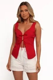 [PUP3] Renn Top - Red S Red