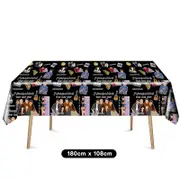 Friends TV Theme Plastic Tablecloth Table Cover 180cm x 108cm - Kids Birthday Party Tableware