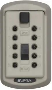 Kidde AccessPoint 001414 KeySafe Original Slimline Push Button Combination Pe...