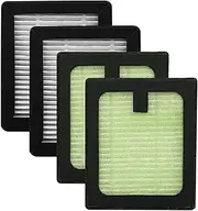 4 Pack Dryer Advanced HEPA Filter Compatible with Baby Brezza Baby Bottle Dryer Advanced and Baby Brezza Baby Bottle Washer, Hepa Filter Replacement Parts