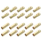 10 Pairs Banana Plugs Connector 5mm Male Female Banana Plugs for Speaker Wire