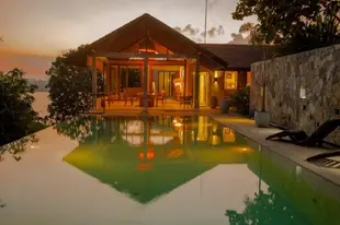 科加拉的4臥室獨棟住宅 - 396平方公尺/4間專用衛浴Beautiful view Sea Heart House on Koggala Lake!