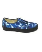 Vans Authentic, Lightning Black/Blue VN0A5HZS9FT Skate Shoes