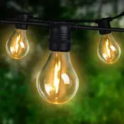 68m LED Festoon String Lights Outdoor Christmas Decorations Wedding Garden Party