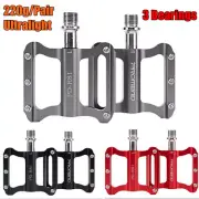 PROMEND Aluminum Folding Bicycle MTB Road Bike Pedals 3 Bearings Flat Pedal 220g