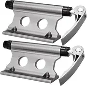 Toyvian 2Pcs Bicycles Fork Mount Holder Front Wheel Fixing Block for Secure Bike Storage Transportation Deep Color for Cars Suvs and Repair Shops