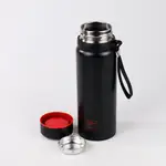 THERMOS 飲料瓶 800ML 不銹鋼 HAODI HD688 黑色