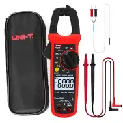 UNI-T UT204R Digital Clamp Meter, Auto Ranging TRMS 6000 Counts NCV Volt Amp Ohm