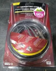 NEW Monster 6.5 ft Component Video Cable 500CV HDTV Performance Signal Transfer