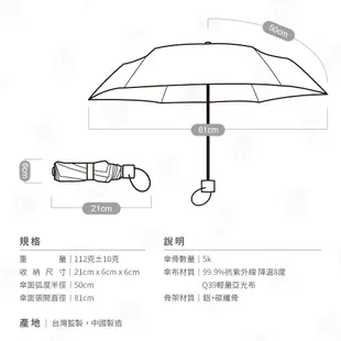 【U SHOP 雨傘店】櫻之物語碳纖傘 手開折傘 抗UV 降溫 超輕量 抗風 小包傘