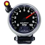 Autometer GS Tachometer Pedestal Mount With Shift Light - 10,000 RPM, 3 3/4 Inch, AU3890