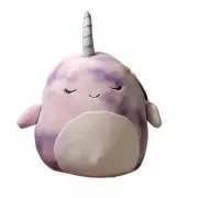 KellyToy 7.5" Original Squishmallows Plush - New - Nabila the Narwhal