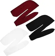 [OATIPHO] Men's Elastic Beanies Long Tail Wrap Hip-hop Durags for Everyday Decor Protects Hair