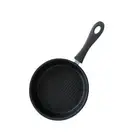 Grill Pan Aluminum Grill Pan Round Skillet Griddle Pan for Meats Vegetables