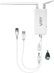 VONETS Industrial WiFi Serial Port Server/WiFi Bridge Ethernet Repeater Wireless Router - Signal Extender for Medical Devices, IP Cameras, PLCs, Telescopes, Network Devices - VAP11S-232