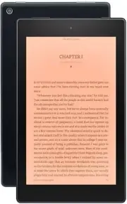 Amazon Kindle Fire HD 8 Reader's Edition, Wi-Fi, 8in - Black