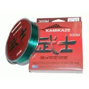 Kamikaze WARRIOR Japanese SuperGradeLine 300m 30lb GREEN