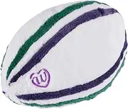 Warmies Rugby Ball Plush Large Size, Fully Microwavable and Weighted Cuddly Toy for Anxiety, Chill in The Freezer or Heat in Microwave, Soft Toy Heat Pad