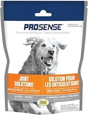 Pro-Sense Hip and Joint Solutions 60 Count, for Dogs, Advanced Strength Glucosamine Chews