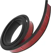 LOORGVEL 1Roll Car Wheel Eyebrow Trim Rubber Gasket Durable Adhesive Flare Trim for Cars Trucks Off Road Vehicles Texture Design Protects Against Splashing Wear