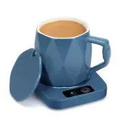 Desk Coffee Mug Warmer with Cup Set Electric Coffee Warmer for Milk Tea