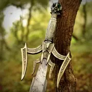 Handmade Hand Forged Damascus Viking Sword, Battle Ready Medieval Sword