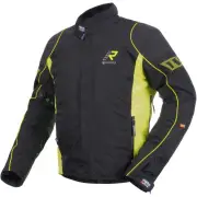 Trave-R Black Yellow Motorcycle Textile Jacket