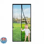 Magnetic Mesh Screen Door Fit Door Size 38 X 82 inch,Screen Size 40x84inch Ma