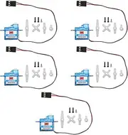 5 x Micro 3.7 g Digital Servo GH-S37D for Controlling The Flight Direction of The Aircraft RC Aeroplane Helicopter Boat