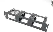 thingsNrack Rack Mount for 3 pcs Apple mac Mini M4 with Remote on/Off Button no keystones