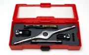 Snap On Tools NEW TDRSET 7pc Tap and Die Tool Set SAE/ Metric Thread Pitch Gauge