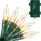 Christmas Lights with Timer - Battery Operated String Lights Outdoor String Ligh