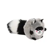 ZippyPaws Bushy Throw Raccoon Plush Dog Toy