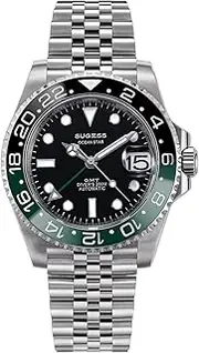 [Sugess] Ocean Star GMT Diver's Sapphire Crystal Glass 200m Mechanical Mens Watch S420-2.SP