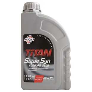 【車百購】 Fuchs TiTAN SuperSyn LongLife Plus 0W30 全合成機油 汽車機油 長效型