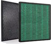 NIVMOWN Replacement True HEPA Filter Set Compatible with Coway Airmega 150 (AP-1019C) & Airmega 160 Air Purifiers, H13 Filtration High-efficiency Activated carbon Air Clean (1)