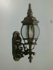 Trans Globe Lighting 4050 RT 1 Light Up Lighting Wall Sconce -RUST OUTDOOR (#42