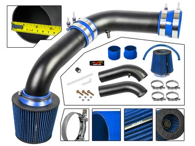 RTunes UL 2002-2008 Dodge Ram1500 2500 3500 3.7L 4.7L 5.7L Air Intake Kit+Filter