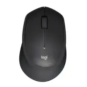 Logitech M331 SILENT PLUS Wireless Mouse Black DPI (Min/Max): 1000± 1-Year