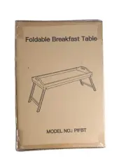 Bamboo Bed Tray Table Foldable Breakfast Table ($)