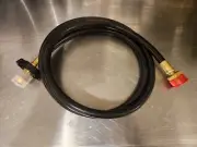 5FT Propane Hose Adapter 1lb to 20lb Tank Converts for Coleman Camp Stove Grill