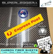 Carbon Fiber Fibre Sheet Plate Premium Aerospace Grade w/Fast Express Shipping