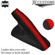 BLACK RED FITS FORD FG FLACON XR6 , XR8 , FPV , 2008+ LEATHER HANDBRAKE BOOT