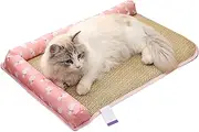 Dog Cooling Mat - Breathable Dog Nest | Kitten Cooling Sleeping Pad for Balcony Yard, Hot Weather Puppy Cold Cushion