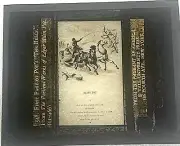 Magic Lantern Slide Pageant of America The Bell's by Edgar A Poe