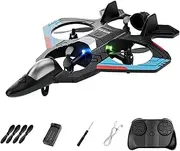 Remote Control Airplane, Children RC Plane Toy, Battery Foam Glider, Adjustable Speed Flyer, Educational Flying Toy, for Teens, Students, Indoor Use, 8.27x5.91x1.77 inches